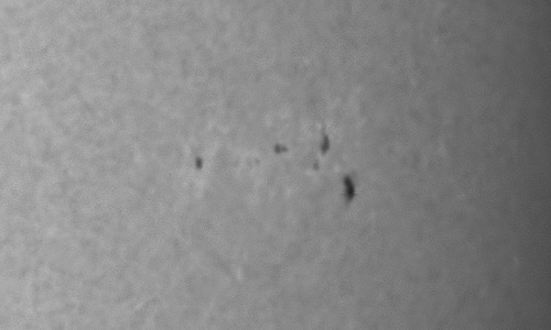 2024年3月25日の黒点（活動領域13621）