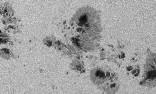 2024年3月26日の黒点（活動領域13615）