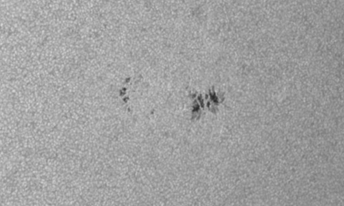 2024年4月7日の黒点（活動領域13629）