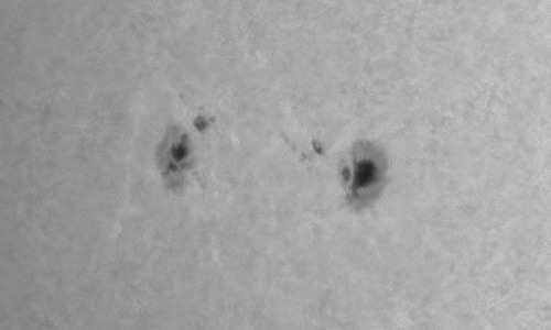 2024年4月23日の黒点（活動領域13655）