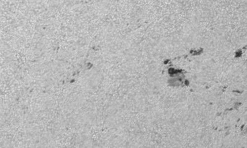 2024年4月23日の黒点（活動領域13643）