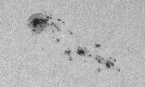 2024年4月23日の黒点（活動領域13646）