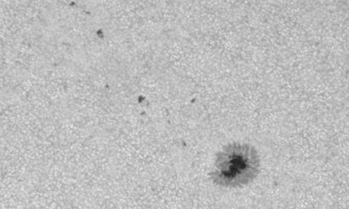 2024年4月24日の黒点（活動領域13652）