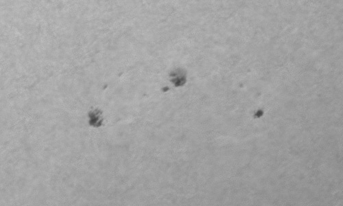 2024年4月26日の黒点（活動領域13658）