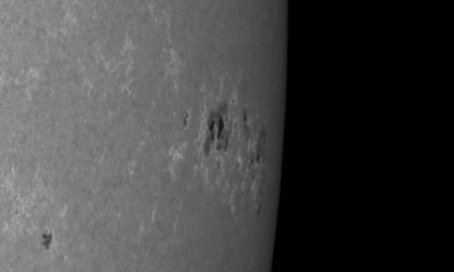 2024年4月27日の黒点（活動領域13648）