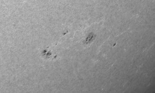 2024年4月27日の黒点（活動領域13658）