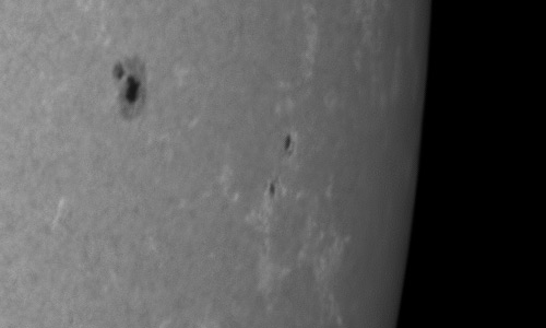 2024年4月28日の黒点（活動領域13644）