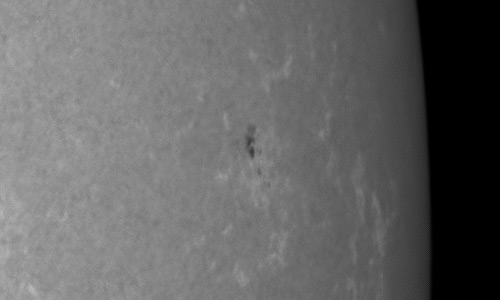 2024年4月28日の黒点（活動領域13646）