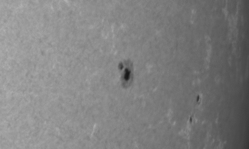 2024年4月28日の黒点（活動領域13652）