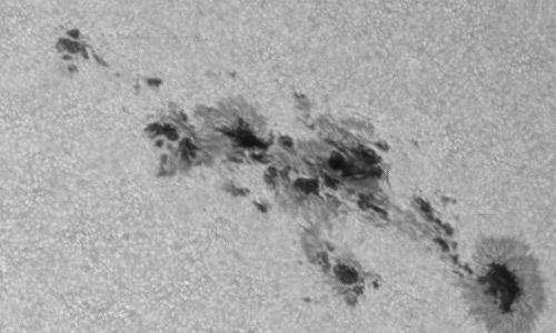 2024年5月5日の黒点（活動領域13663）