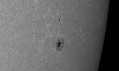 2024年5月10日の黒点（活動領域13666）