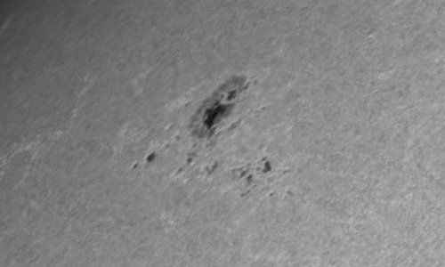 2024年5月10日の黒点（活動領域13672）