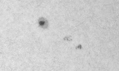 2024年5月16日の黒点（活動領域13672）