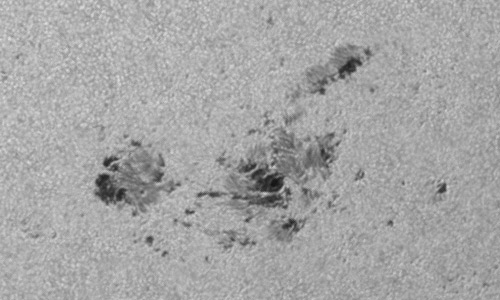 2024年6月6日の黒点（活動領域13697）