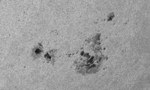 2024年6月7日の黒点（活動領域13697）