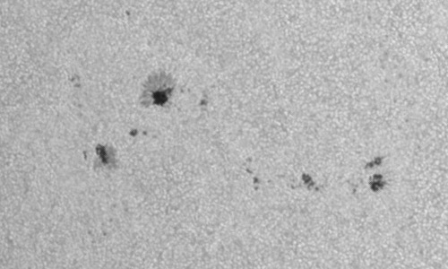 2024年6月9日の黒点（活動領域13707）