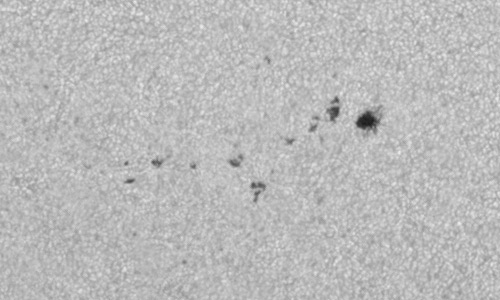 2024年6月28日の黒点（活動領域13730）