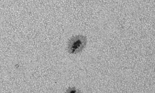 2024年6月29日の黒点（活動領域13722）