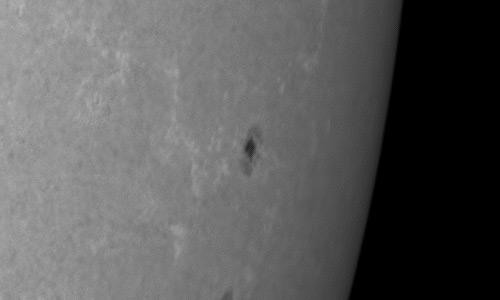 2024年7月3日の黒点（活動領域13722）