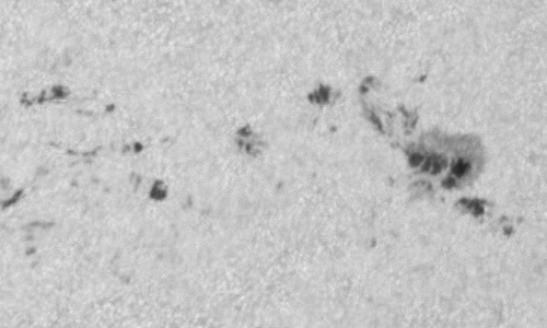 2024年7月3日の黒点（活動領域13729）