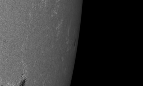 2024年7月4日の黒点（活動領域13722）