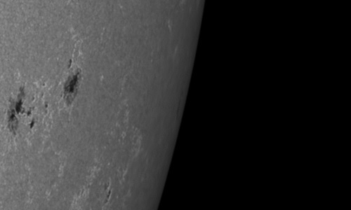 2024年7月4日の黒点（活動領域13724）