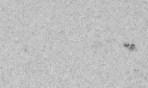 2024年7月5日の黒点（活動領域13734）