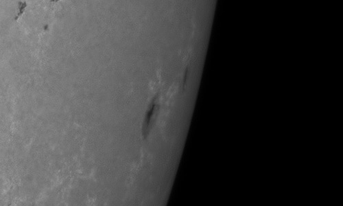 2024年7月5日の黒点（活動領域13737）