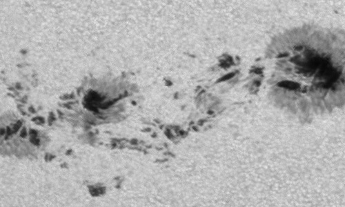 2024年7月10日の黒点（活動領域13738）