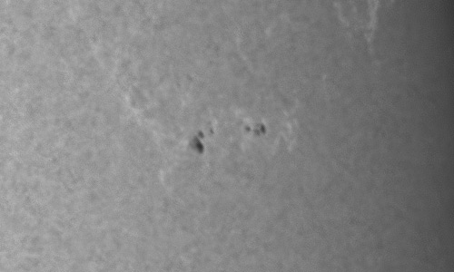 2024年7月10日の黒点（活動領域13739）