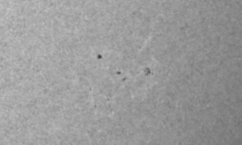 2024年7月10日の黒点（活動領域13740）