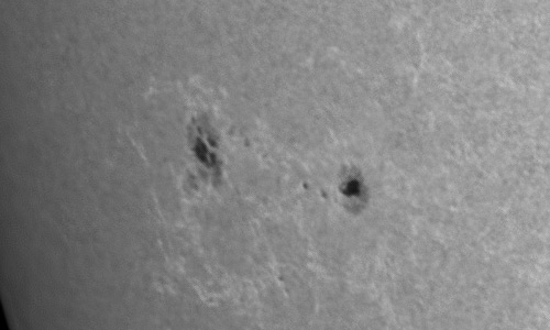 2024年7月10日の黒点（活動領域13743）