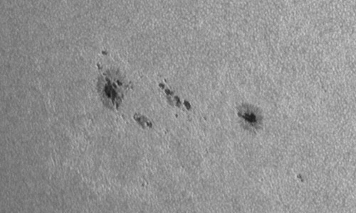 2024年7月11日の黒点（活動領域13743）