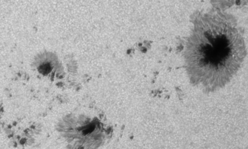 2024年7月13日の黒点（活動領域13738）