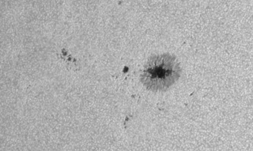 2024年7月13日の黒点（活動領域13744）