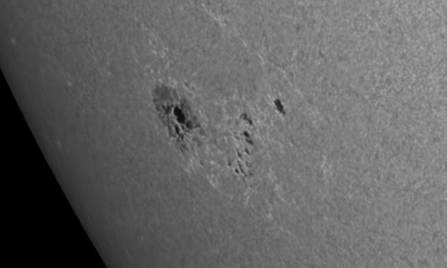 2024年7月14日の黒点（活動領域13750）