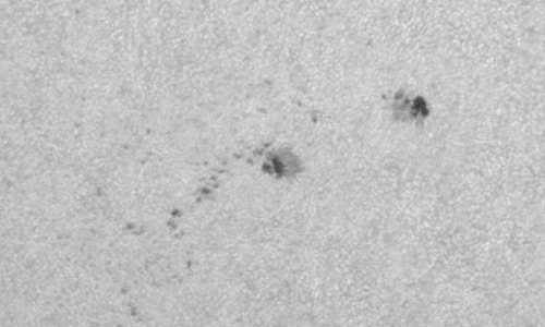 2024年7月14日の黒点（活動領域13745）