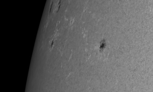 2024年7月15日の黒点（活動領域13752）