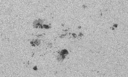 2024年7月15日の黒点（活動領域13743）