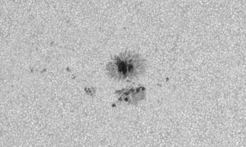 2024年7月15日の黒点（活動領域13744）