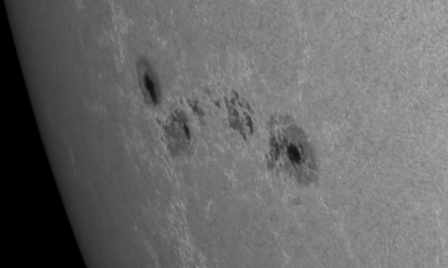 2024年7月15日の黒点（活動領域13751）