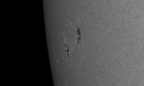 2024年7月16日の黒点（活動領域13755）