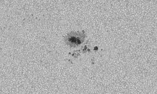 2024年7月16日の黒点（活動領域13744）