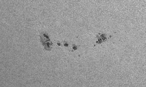 2024年7月16日の黒点（活動領域13750）