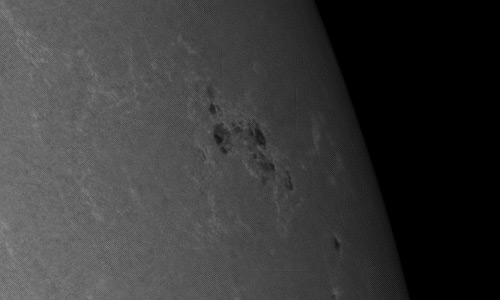 2024年7月21日の黒点（活動領域13744）