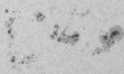 2024年7月21日の黒点（活動領域13751）