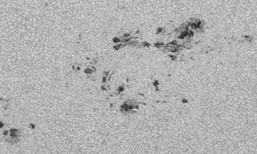 2024年7月25日の黒点（活動領域13762）