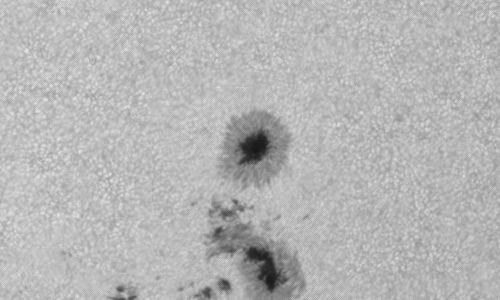 2024年7月30日の黒点（活動領域13764）