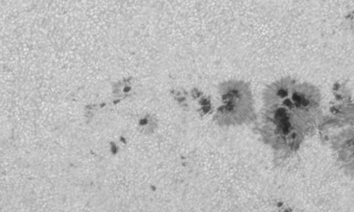 2024年7月30日の黒点（活動領域13767）