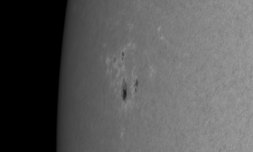 2024年7月31日の黒点（活動領域13775）